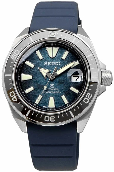 Seiko SRPF79K1 Prospex Save The Ocean Samurai Dark Manta Ray watch |  