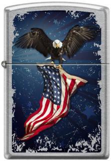  Zippo Eagle US Flag 7499 lighter