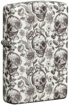  Zippo Skeleton Design Glow in The Dark 49458 lighter