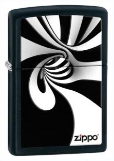 Zippo Spiral Black and White 26452 lighter