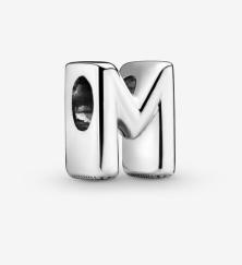  Letter M Alphabet Charm 797467 beads