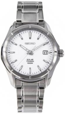 Seiko SNE139P1 Solar Titanium watch