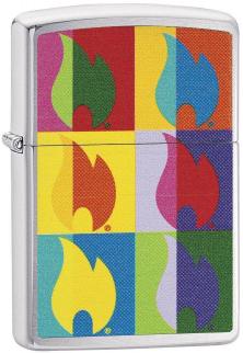  Zippo Abstract Flame 29623 lighter