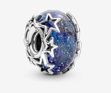  Pandora Galaxy Blue & Star Murano 790015C00 beads