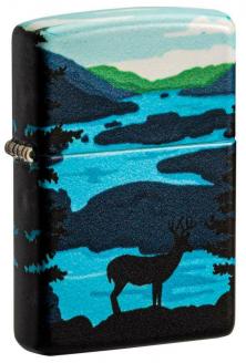  Zippo Deer Landscape 49483 lighter