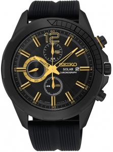 Seiko Solar SSC385 Recraft watch