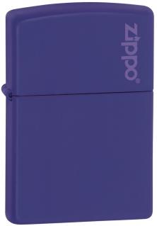 Zippo Purple Matte Logo Zippo 26097 lighter