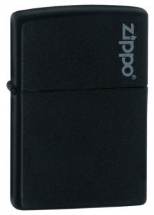 Zippo Black Matte w/Zippo Logo 26092 lighter