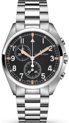  Hamilton Khaki Aviation Pilot Pioneer Quartz Chronograph H76522131 watch