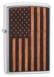  Zippo Woodchuck American Flag 29966 lighter