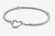  Pandora Moments Heart Closure 599539C00-18 bracelet