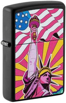  Zippo Lady Liberty Design 49784 lighter