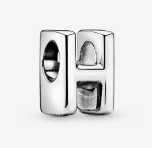  Letter H Alphabet Charm 797462 beads