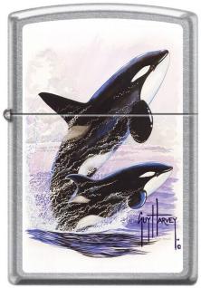  Zippo Guy Harvey Killer Whales 4247 lighter