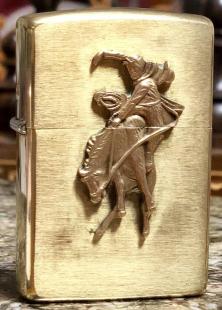  Zippo Marlboro Cowboy Brass 1994 lighter