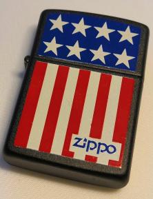  Zippo USA Flag 1989 lighter