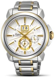  Seiko SNP166P1 Premier Kinetic Perpetual Calendar watch