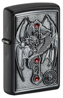  Zippo Anne Stokes Gothic Guardian Emblem 49755 lighter