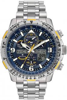  Citizen JY8101-52L Eco-Drive Promaster Skyhawk Blue Angels watch