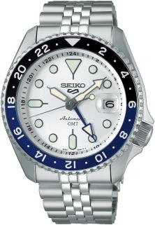  Seiko SSK033K1 5 Sports Automatic GMT Series White Batman watch