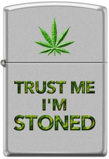  Zippo Cannabis Trust Me Im Stoned 7798 lighter