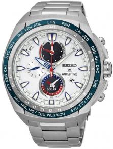  Seiko SSC485P1 Prospex Solar Chronograph World Time watch