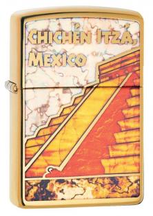  Zippo Pyramid Chichen Itza Mexico 29826 lighter