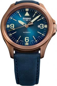  Traser P67 Officer Pro Automatic Bronze Blue 108074 watch