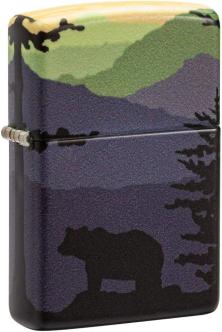  Zippo Bear Landscape 540 Color Design 49482 lighter