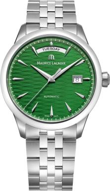  Maurice Lacroix 1975 Automatic Day Date Vagues du Jura Limited Edition 756058-SS002-630-1 watch