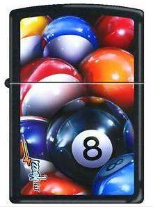 Zippo Mazzi - 8 Ball Billiards 26343 lighter