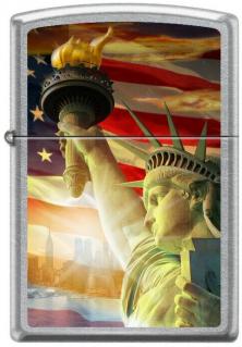  Zippo Statue of Liberty Sunrise 0669 lighter