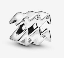  Pandora Sparkling Aquarius Zodiac 798415C01 beads