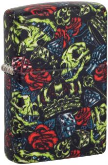  Zippo Skull Crown Design 49696 lighter