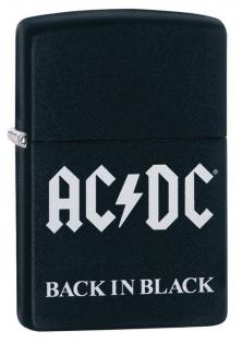  Zippo AC/DC Back in Black 49015 lighter