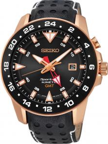 Seiko SUN028P1 Sportura GMT Kinetic watch