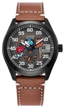  Citizen BV1089-05W Eco-Drive Disney Mickey Mouse Baseball watch