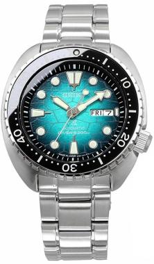 Seiko SRPH57J Prospex Green King Turtle Shell U.S. Special Edition Oceanic Society watch