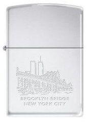 Zippo Brooklyn Bridge WTC Towers 2274 lighter