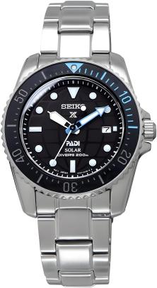  Seiko SNE575P1 Prospex Compact Solar Scuba Diver PADI Special Edition watch