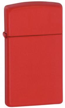  Zippo Red Matte Slim 1633 lighter