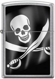  Zippo Jolly Roger Pirate Flag 2647 lighter