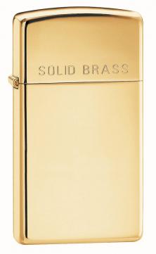 Zippo Solid Brass Slim 1654 lighter