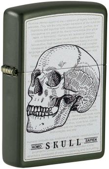  Zippo Skull Design 49602  lighter