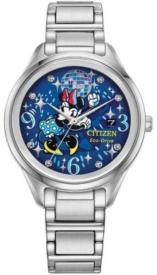  Citizen FE6106-52W Eco-Drive Disney Dancing Minnie watch