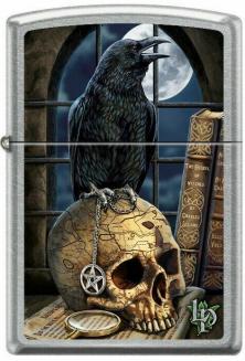  Zippo Lisa Parker Raven Skull 9293 lighter