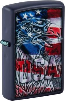  Zippo Americana Eagle Flag Design 48189 lighter