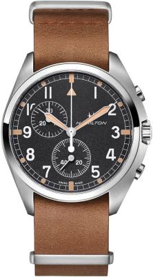  Hamilton Khaki Aviation Pilot Pioneer Quartz Chronograph H76522531 watch