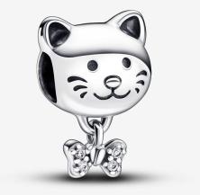  Pandora Pet Cat & Bow 792255C01 beads