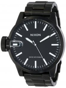  Nixon Chronicle SS All Black A198 001 watch